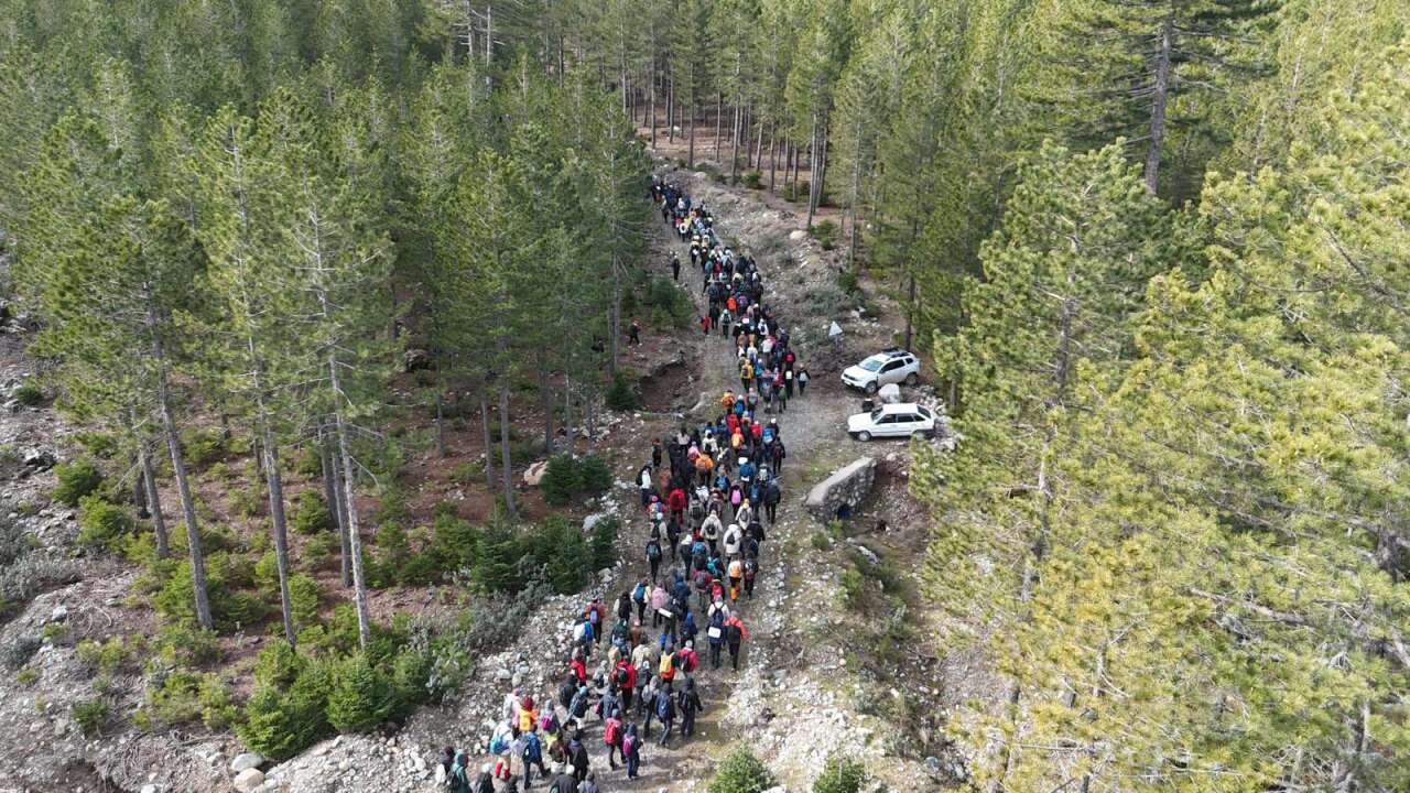 Konya’nın ünlü yaylası Muslu, kar altında 400 kişiye heyecan yaşattı 9